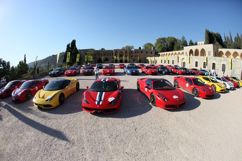 Ferrari Panorama Lebanon 2016 Ride
